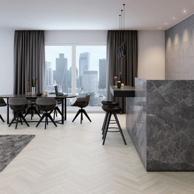 Gray Elm [8702] | Herringbone