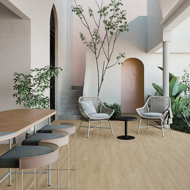 Light Oak | Deep Embo [5004] | Herringbone