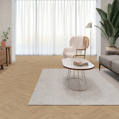 Clear Oak | Deep Embo [8005] | Herringbone